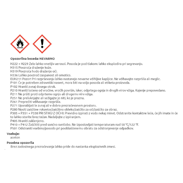 akril barva v spreju acrilico prof 400ml rdeča ral 3000