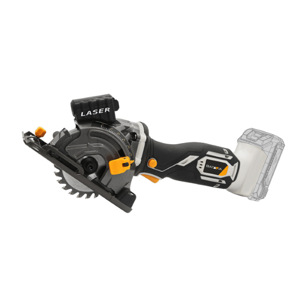 akumulatorska mini krožna žaga batavia 89mm 18v + dodatki