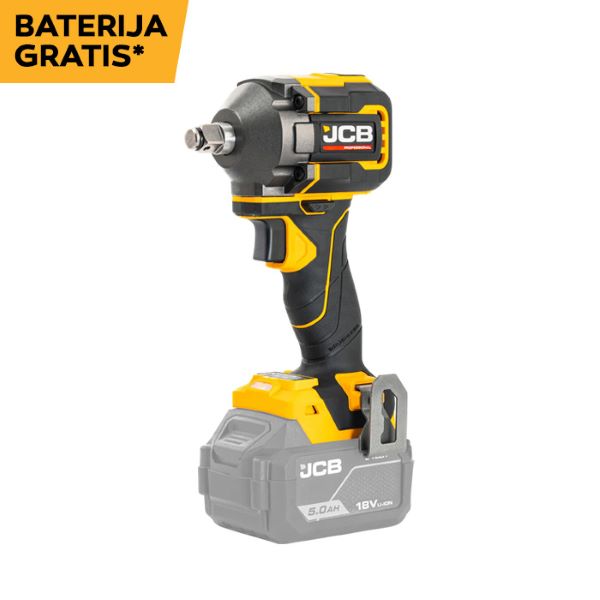 akumulatorski udarni vijačnik-ključ, brezkrtačni, 280/350nm 18v, jcb pro 18piw-350 akumulatorski udarni vijačnik-ključ, brezkrtačni, 280/350nm 18v, jcb pro 18piw-350