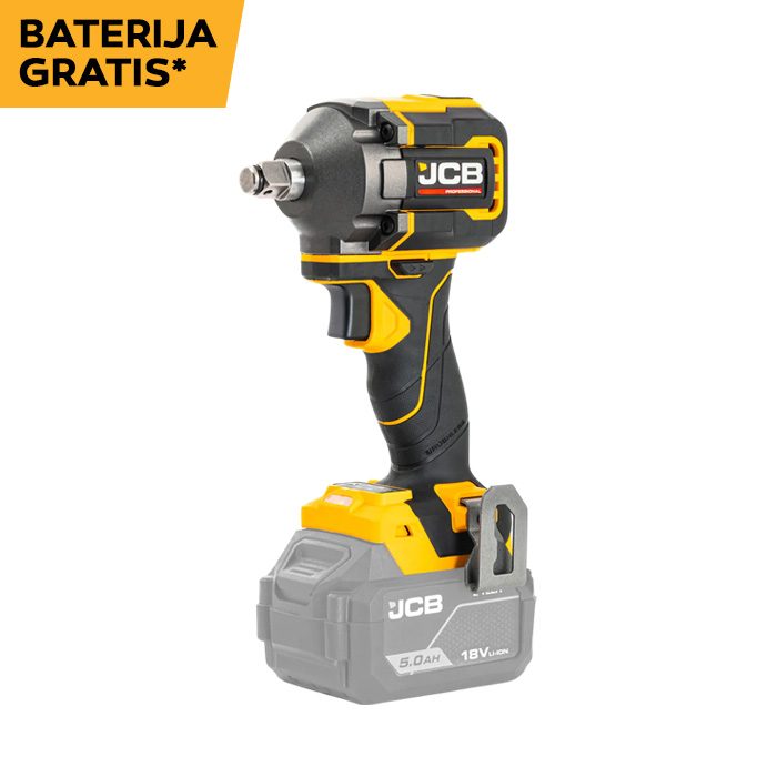 akumulatorski udarni vijačnik-ključ, brezkrtačni, 280/350nm 18v, jcb pro 18piw-350 akumulatorski udarni vijačnik-ključ, brezkrtačni, 280/350nm 18v, jcb pro 18piw-350