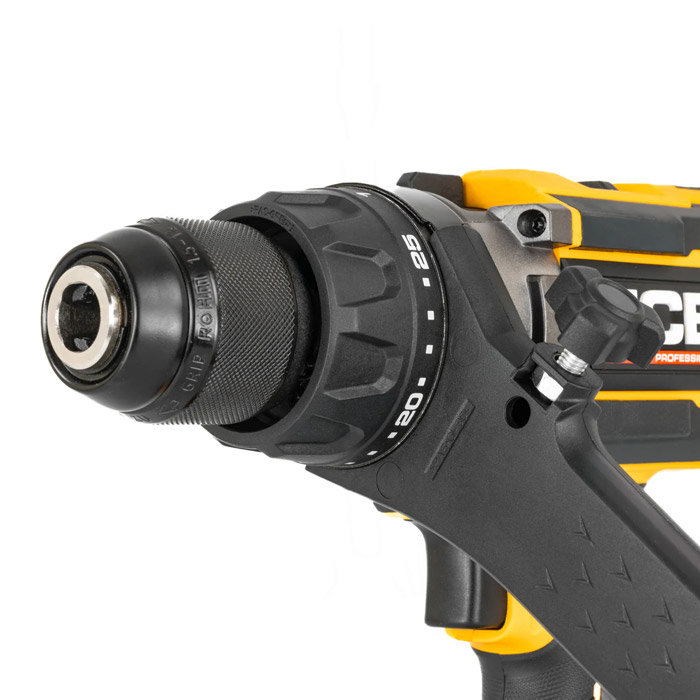 akumulatorski udarni vrtalnik-vijačnik-kladivo, brezkrtačni, 160nm 18v, jcb pro 18pcd-160