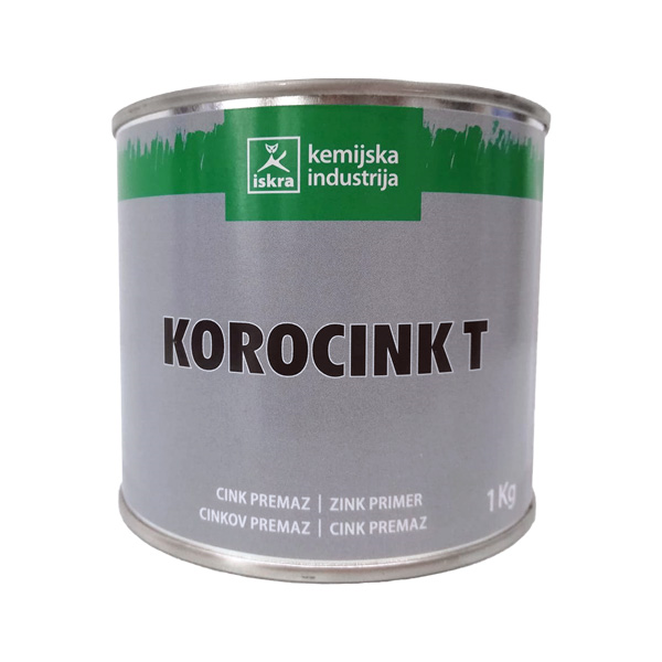 antikorozijski premaz korocink t 1kg za zaščito železa