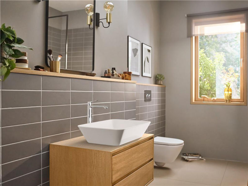 armatura za umivalnik zebris visoka coolstart, 72593000, hansgrohe