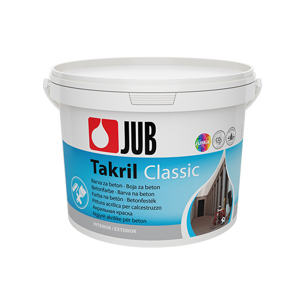 barva za beton takril bela 5l, jub 