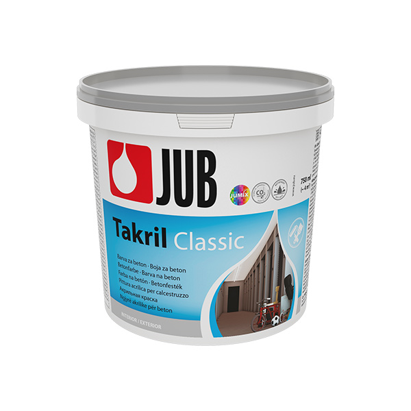 barva za beton takril siva 5l, jub