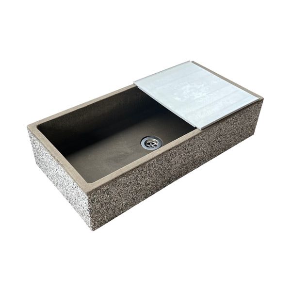 betonsko pomivalno korito lipari 38x78x18cm vrtno