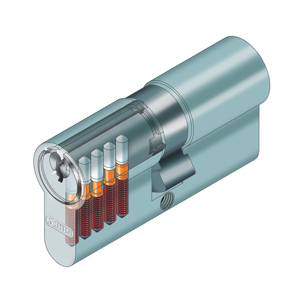 cilindrični vložek abus e45n 45/50 95mm