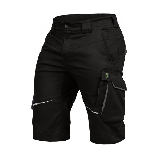 delovne kratke hlače flexline št.50 črno-sive