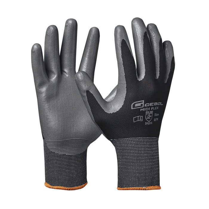 delovne rokavice midi flex št.11 gebol delovne rokavice midi flex št.11 gebol