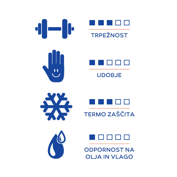 delovne rokavice usnjene premium blue thermo št.10 gebol