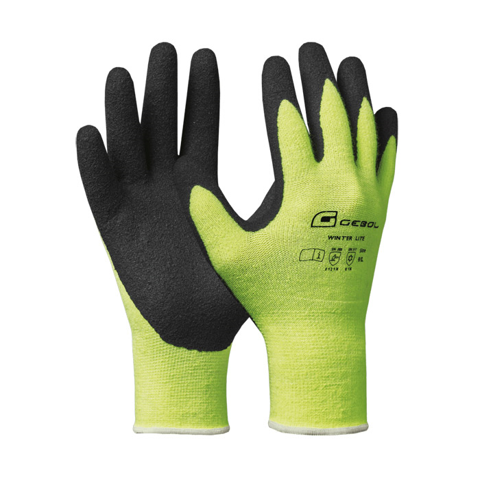 delovne rokavice winter lite touch št.10 gebol