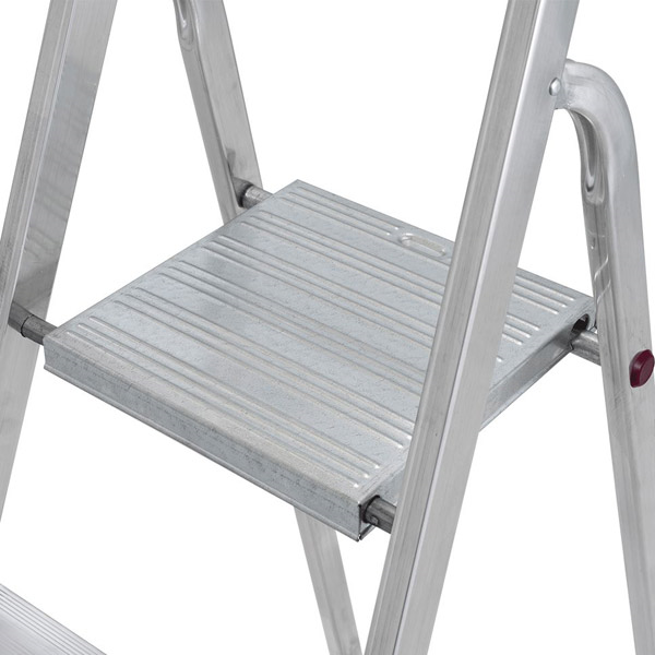 dvodelna alu hišna lestev, 5 stopnic, krause