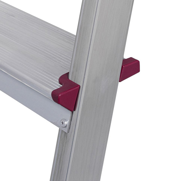 dvodelna alu hišna lestev, 6 stopnic, krause