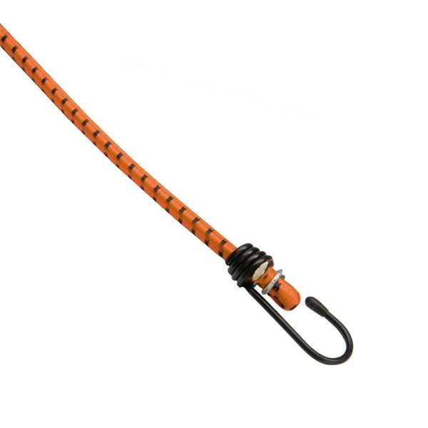 elastična vrv s kavljem 10x1500mm oranžna, triuso 