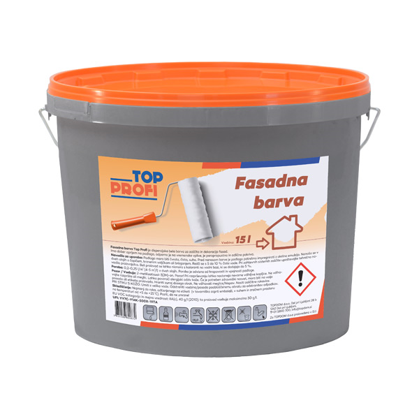 fasadna barva top profi 15l