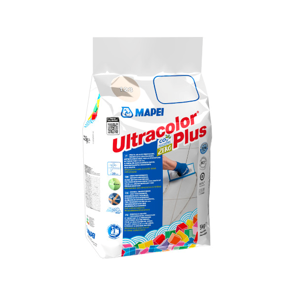 fugirna masa ultracolor plus 100 bela 5kg, mapei 