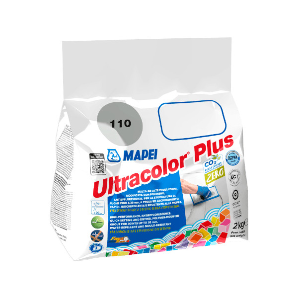 fugirna masa ultracolor plus 113 cementno siva 2kg, mapei