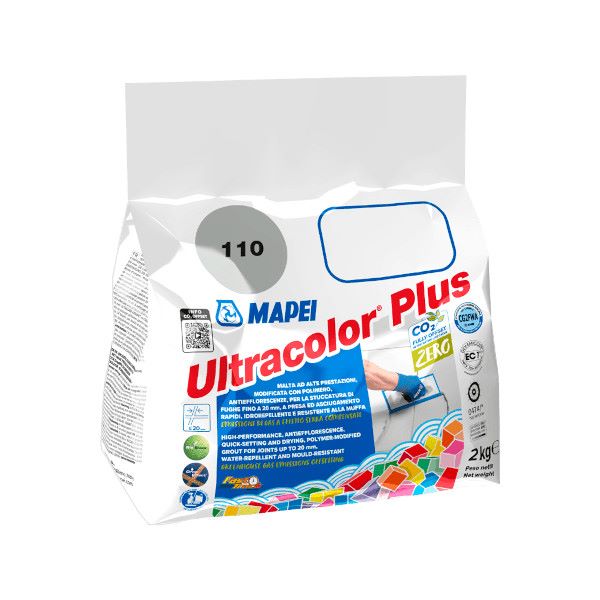 fugirna masa ultracolor plus 123 antično bela 2kg mapei