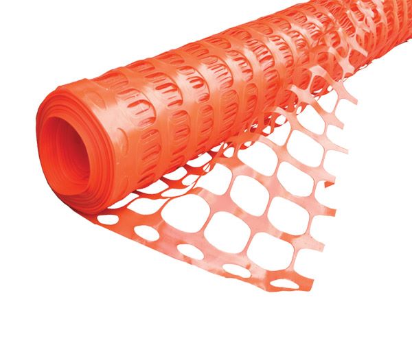 gradbiščna mreža 1,5x50m oranžna