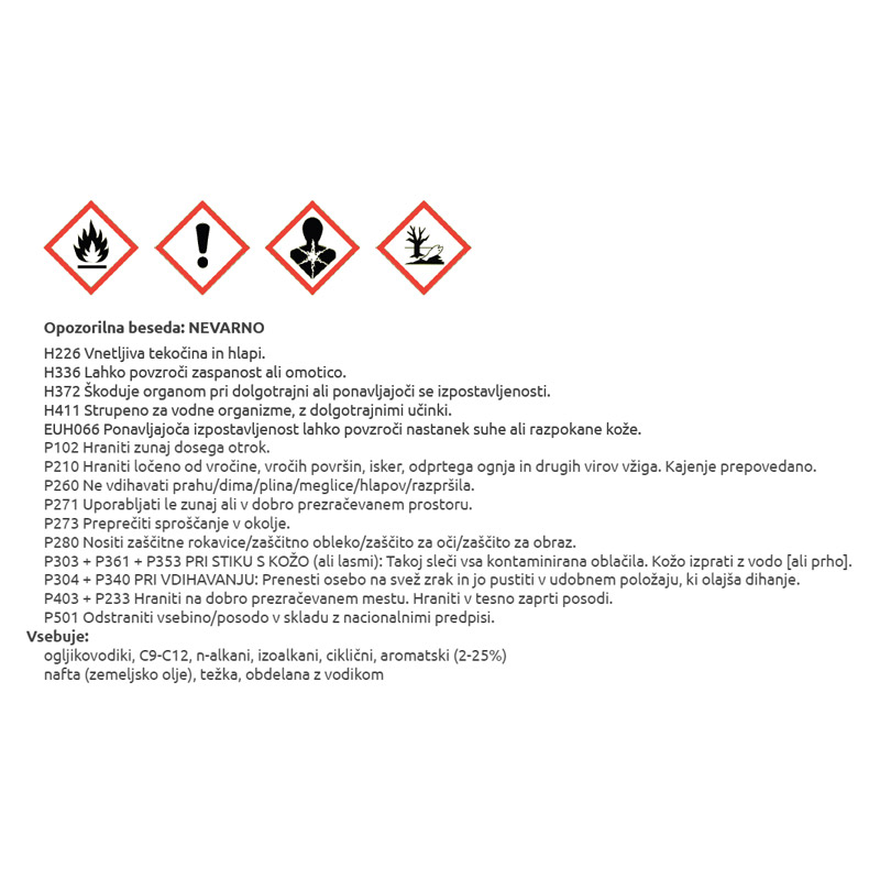 impregnacija za kamen in beton amal 1372 0,75l naravni izgled