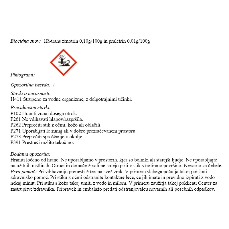 insekticid biokill extra micro-fast 500ml z razpršilko