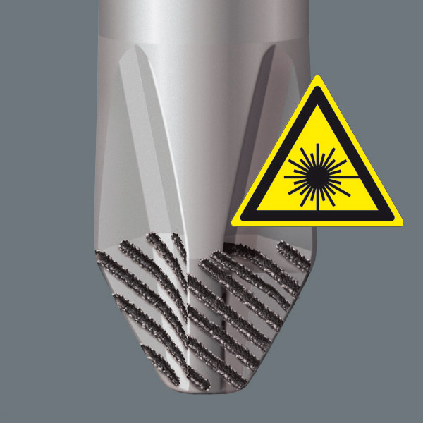 izvijač križni pz2 100mm lasertip, 2k ročaj, wera 355