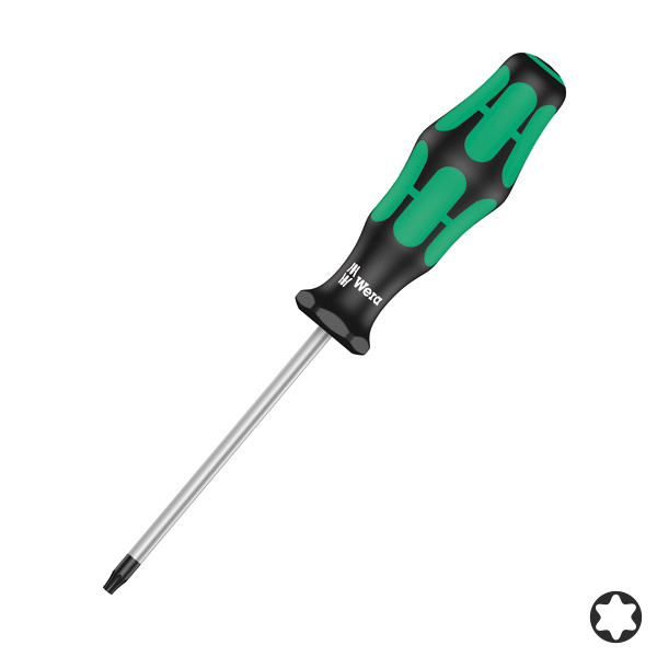 izvijač torx tx10 80mm 2k ročaj, wera 367