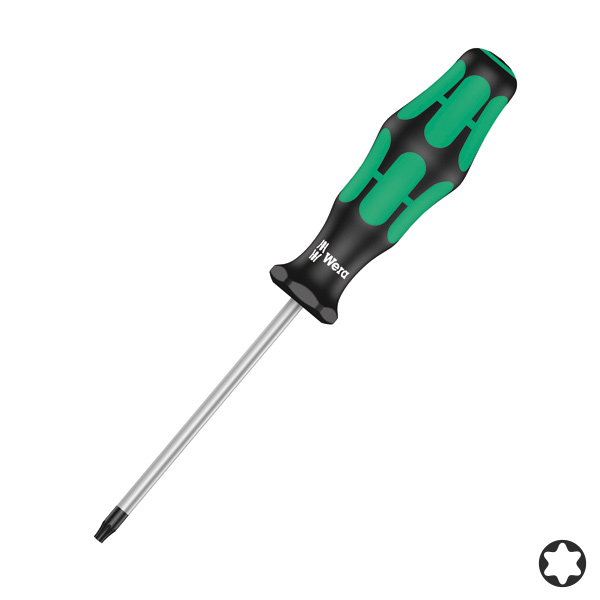 izvijač torx tx15 80mm 2k ročaj, wera 367