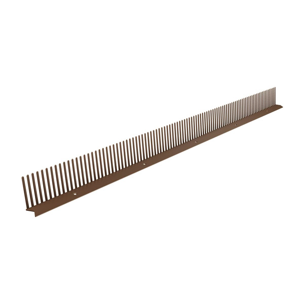 kapna rešetka (glavnik) 55x1000mm temno rjava, ergo