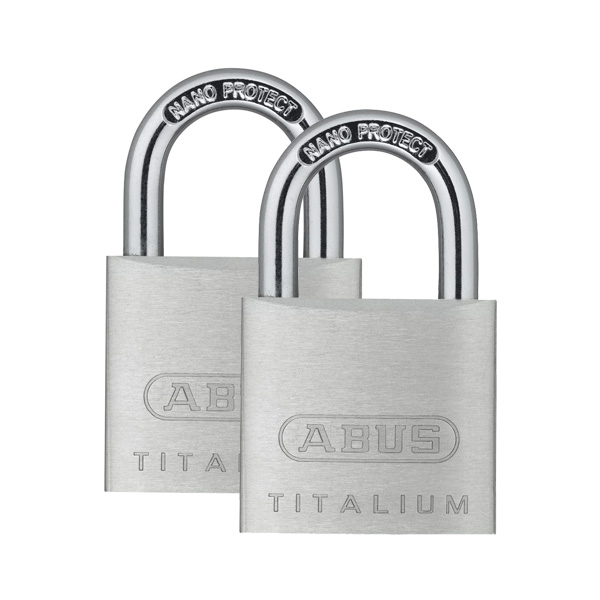 ključavnica obešanka abus titalium 727/20 20mm 2-delni set ključavnica obešanka abus titalium 727/20 20mm 2-delni set