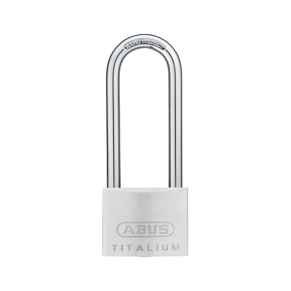 ključavnica obešanka abus titalium 727/40hb63 63mm podaljšana ključavnica obešanka abus titalium 727/40hb63 63mm podaljšana