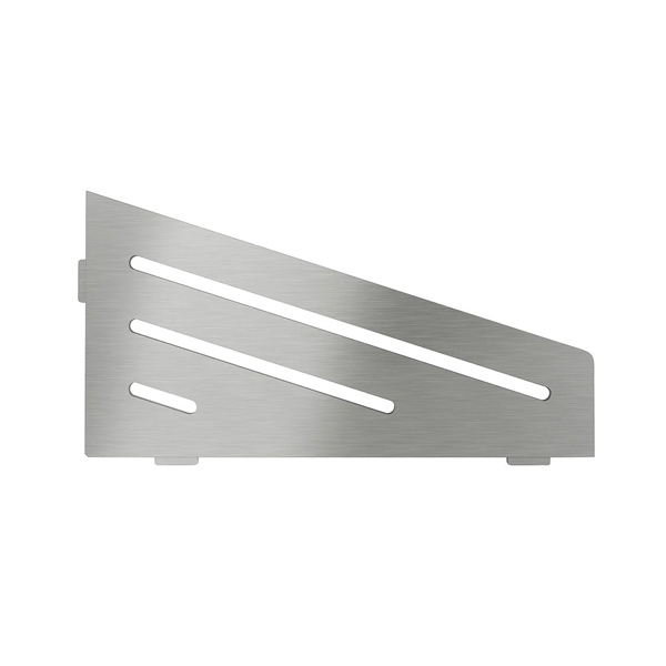 kotna polica odlagalna shelf-e-s3 wave, inox, schlüter