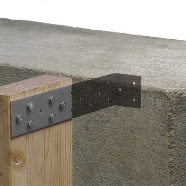 kotnik perforiran 400x40x40mm za sidranje, pocinkan