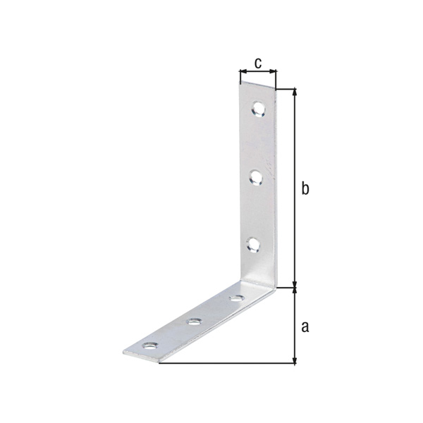 kotnik vezni 100x100x19mm pocinkan