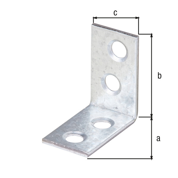 kotnik vezni 25x25x14mm pocinkan