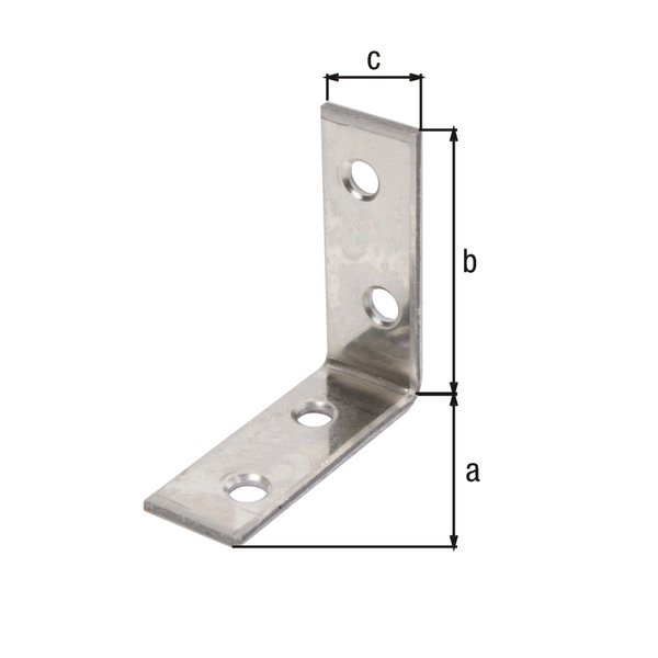 kotnik vezni 40x40x15mm inox