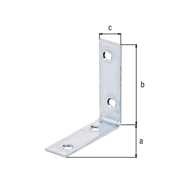 kotnik vezni 50x50x15mm pocinkan