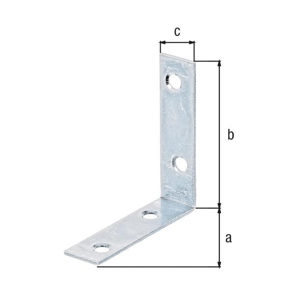 kotnik vezni 60x60x16mm 8kos pocinkan