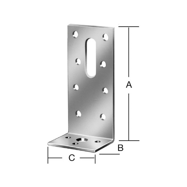 kotnik vezni 90x35x40mm pocinkan