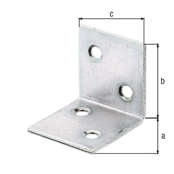 kotnik vezni kvadraten 30x30x30mm pocinkan