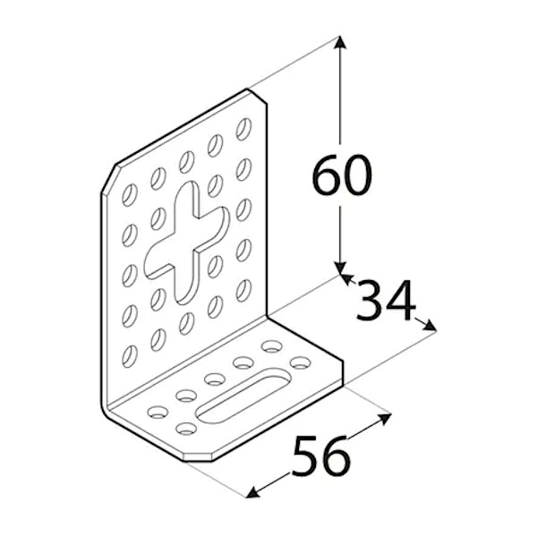 kotnik vezni nastavljiv 60x34x56mm pocinkan kotnik vezni nastavljiv 60x34x56mm pocinkan