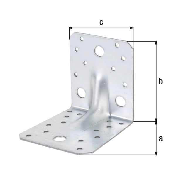 kotnik vezni ojačan 105x105x90mm pocinkan