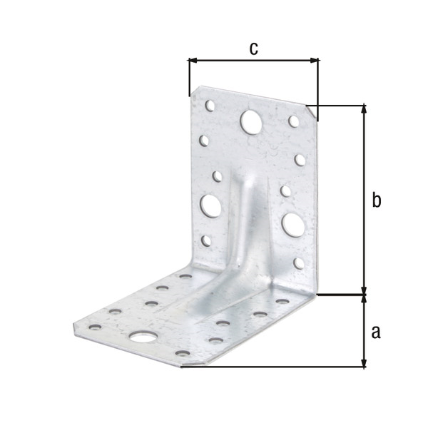 kotnik vezni ojačan 90x90x65mm 12kos pocinkan