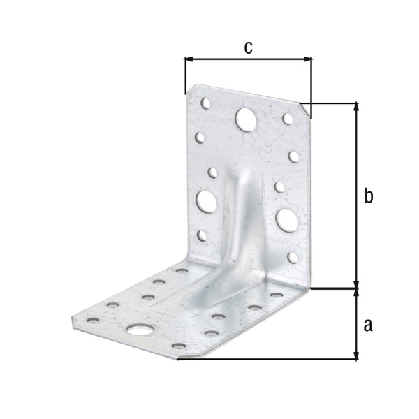 kotnik vezni ojačan 90x90x65mm pocinkan