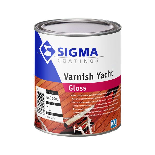 lak za les sigma varnish yacht gloss 1l sijaj