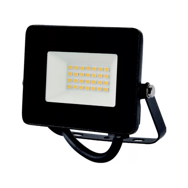 led reflektor 20w 1800lm 4000k ip65, z nosilcem, zunanji