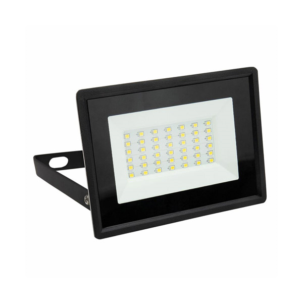 led reflektor 30w 2650lm 4000k ip65, z nosilcem, zunanji