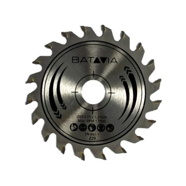 list krožne žage za les 85mm 20 zob tct, batavia list krožne žage za les 85mm 20 zob tct, batavia