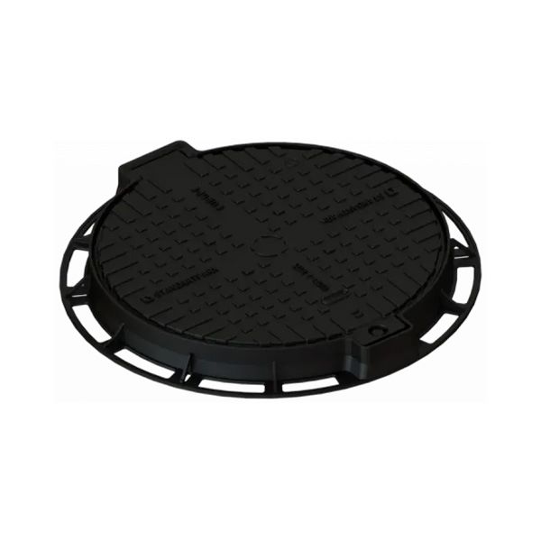 ltž pokrov z okvirjem fi 55cm c250 okrogli, z zaklepom