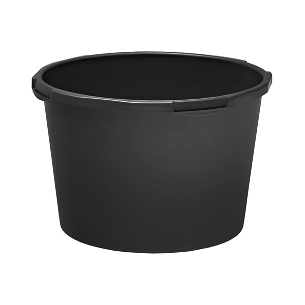maltarka okrogla 65l pe plastična, črna maltarka okrogla 65l pe plastična, črna